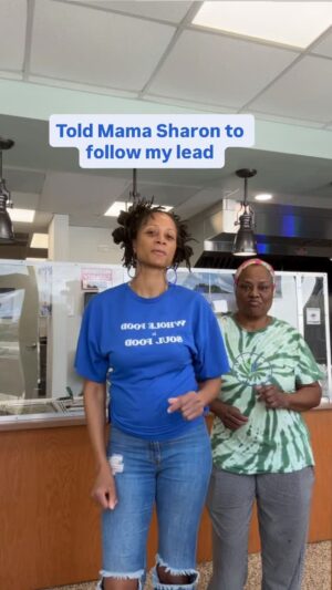 Nika King Instagram - Just down time fun!!

#bluetreecafe #vegan #plantbased #soulfood #mom #daughter #partners #restaurant