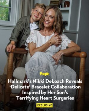 Nikki DeLoach Instagram - When Nikki DeLoach’s son Bennett was born, she faced every parent’s worst nightmare. But in the eight years since, she has turned that experience into action, fundraising and, now, literal gold. Visit the link in PEOPLE’s bio to read more. | 📷: @imagesbyinda

Hair: @kylehennessyhair
Stylist: @alaskaerin