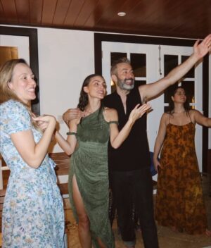 Nina Seničar Instagram - An EPIC weekend with my favorite humans. We partied hard, we laughed, we cried, we danced in the rain, we lost our voices singing. This is 40!