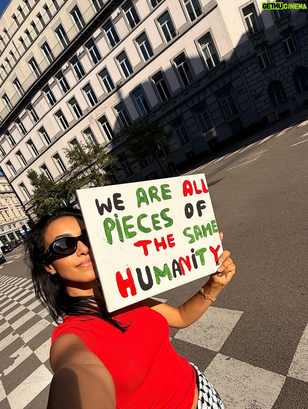 Nora Gharib - 8.1K Likes - Heerlijk om zoveel mensen te zien opkomen voor wat juist is. Trots op ons.🥹