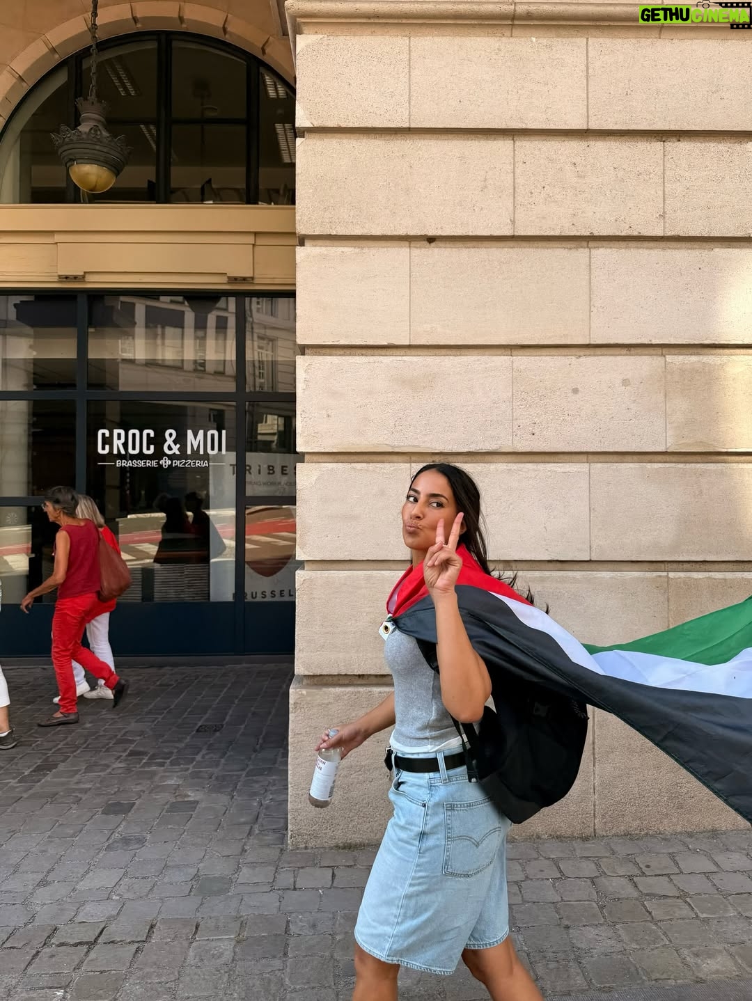 Nora Gharib - 8.1K Likes - Heerlijk om zoveel mensen te zien opkomen voor wat juist is. Trots op ons.🥹