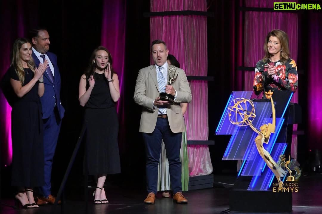 Norah O'Donnell - 2.2K Likes - Teamwork makes the dream work! 

Congratulations to our @cbsnews @60minutes team on the Emmy Award 🏆 for outstanding edited interview for our conversation with Pope Francis. 

#cbsnews #cbseveningNews #60minutes #newsemmys #popefrancis