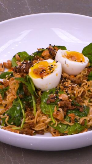 Nyesha Arrington Instagram - Instant ramen is transformed into a flavor-packed Dan Dan Noodle stir fry on a budget. Get @nyeshajoyce’s #NextLevelKitchen recipe at the link in bio and don’t forget to thank chef later. 😉
.
.
New episodes of @nextlevelcheffox premiere on @foxtv Thursdays and stream next-day on @hulu.