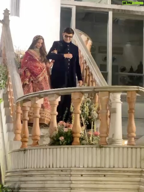 Padmini Kolhapure - 7.1K Likes - A wedding so beautiful, it seemed the heavens themselves had descended upon Mumbai. ✨Like a celestial celebration — sacred, serene, and soaked in divine light. 💫 
God bless the beautiful couple 
Vedant and Tejal 🤗
@yashbirla @avanti_birla 
@bircat @tejalskulkarni 
@nirvaanbirla @shlokabirla 
@swamikailashanandgiri_official 
@gaurgopaldas 
@tejukolhapure @sita_talwalkar @sonaljain5355 @sharmila28may @godb.11 @parulshah1110 #rajul @geetawagh4 @anu.5223