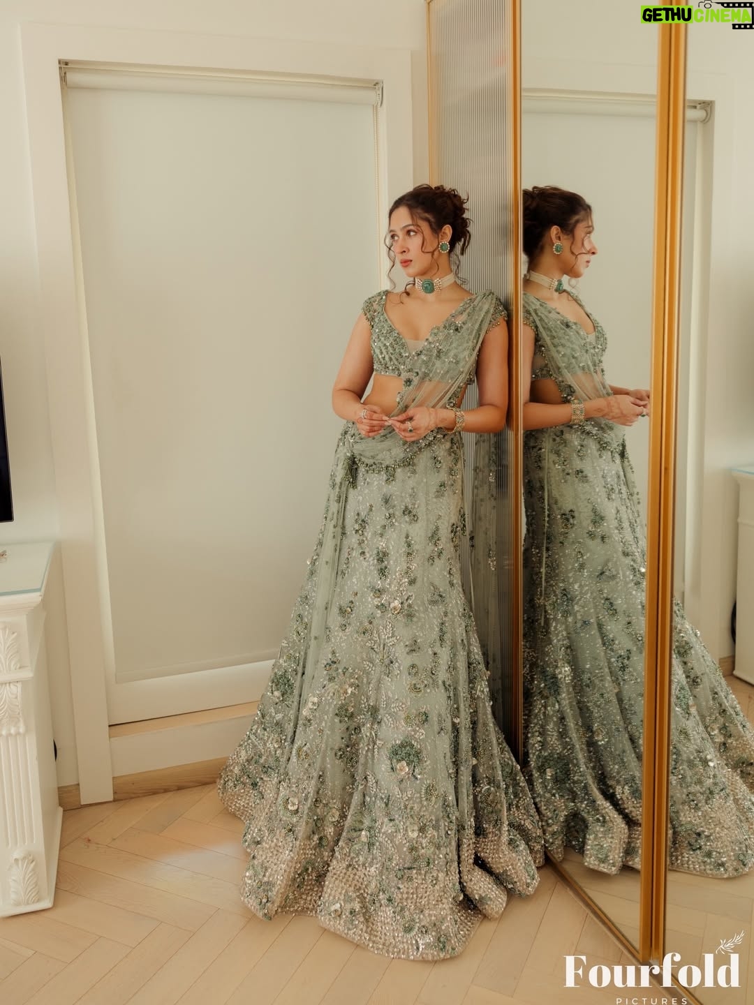 Pashmina Roshan - 40.2K Likes - The most serene day! 
Still tearing up as I post these 🤍✨

Pheras look 
Outfit : @dollyjstudio
Jewlery -
necklace and earrings : @mayasanghavijewels
Bracelet and rings : @anmoljewellers 
Styling : @pranita.abhi
Styling team : @krishadedhia13
hmu: @esther_hmu 
Photos: @fourfoldpictures

Decor by: @your_wedding_crafters