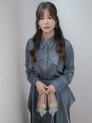 Patty Wu Instagram - ・
頭髮來到一個新長度，今天化妝師說，還是你乾脆留到腰部？我說好啊！留到腰之後，就一口氣剪到耳下。

化妝師說，確定要這麽激烈？我說，可以試試看啊。

最近在練習不執著的智慧，不管曾經擁有多少，那也都已經過去，頻頻回頭看跟眷戀，只是徒增煩惱。

過去心不可得，現在心不可得，未來心不可得。

過去的水已經流走，現在的水正從指縫溜走，未來的水都還沒流過來呢！我們想控制的每一分每一秒，都不是我們能控制的，但我們偏偏想掌控，所以煩惱就來了。

如果沒有什麼不能捨棄，那我們的靈魂，就更自由了。

漂亮的髮色，我稱之為焙茶棕色。
我戒咖啡因了不喝焙茶，只好把它弄在頭髮上。

Outfits @apercu.global  #CHIA
High heels @colehaan 
Photographer @akira_kuwa @monmon.ent 
Jewelry @_misty_studio 
Makeup/hair @abbieweng 
Hairdo salon @hollyhairtw 
Hair Stylist @hollyhair_paris

#吳怡霈 #wuipei29 #パティ