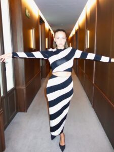 Paula Ribó Instagram - Gracias @carolinaherrera por estas dos noches mágicas en Madrid 💋💋💋💋💋🤍🤍🤍🤍🤍🤍🤍