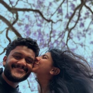 Pooja Kannan Instagram - Happy One, best friend ❤️ 
#anniversarylove ❤️