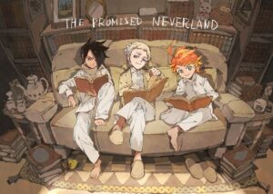 Posuka Demizu Instagram - August☀️illustration for The Promised Neverland's 9th anniversary🎉