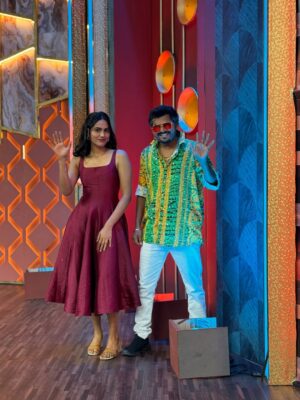 Preetha Instagram - Don’t miss today’s episode guysss!!♥️💫

Dhathiiiii @adhirchi_arun 🥹🫂

Muah @divya_maya 🫂✨