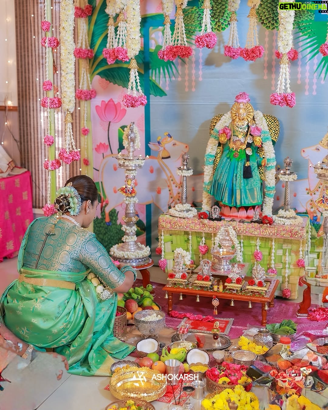 Preetha Vijayakumar - 224.8K Likes - My gorgeous Amman 🤩🙏🏻🙌

#varalakshmivratham🙏 #2025 #nombu #favdayoftheyear #myamman #momstradition #14thyear #godblessall #spreadpositivity #ammansblessings 

@ashokarsh @vyshalisundaram_makeupandhair @boopathy_decor @shashipinkie @efflorescence_bridal_flowers @the_bridal_store_chennai @geetuhautecouture