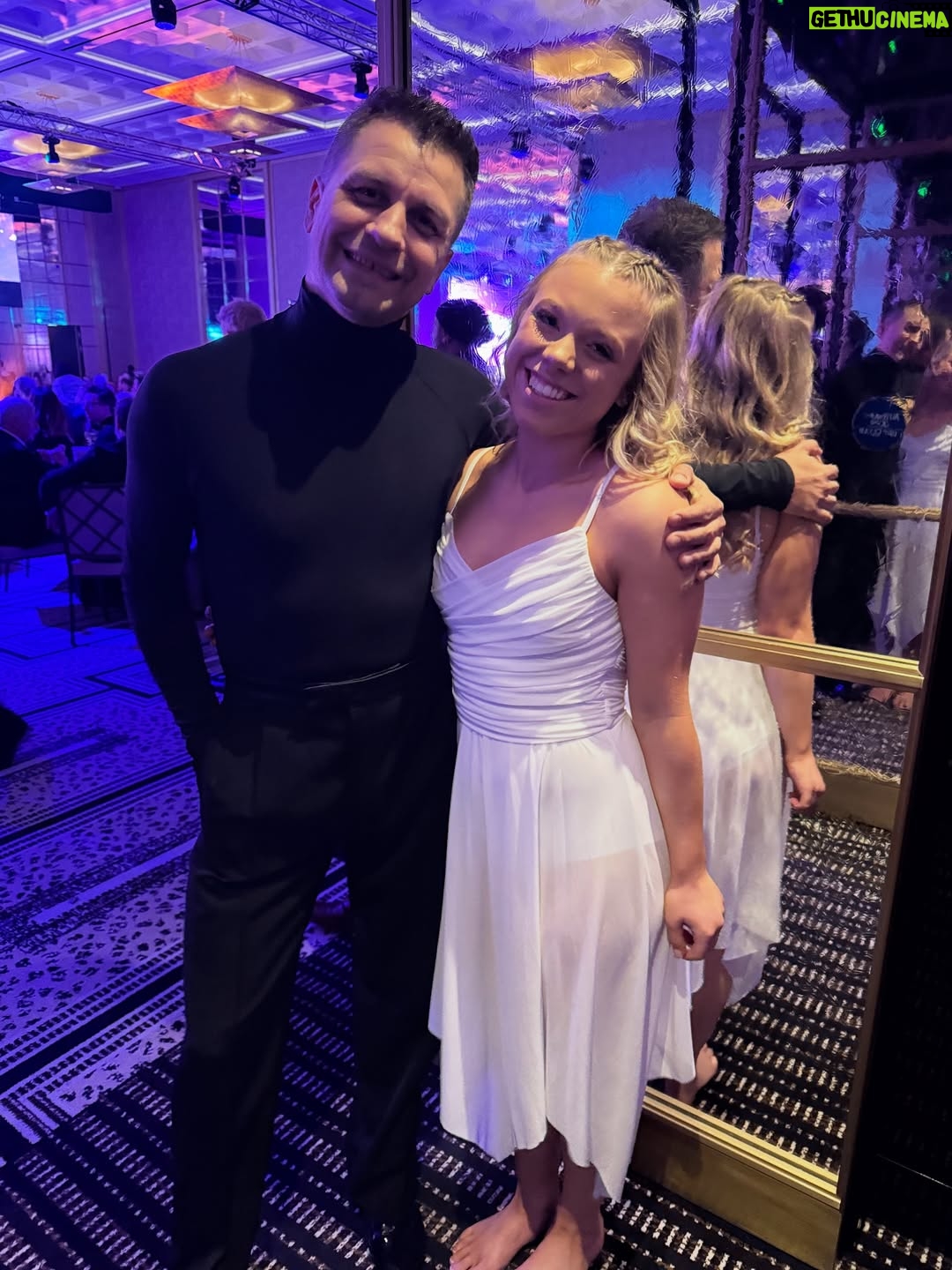 Rachel Riley - 6.7K Likes - I was in proud wife mode on Saturday as @pashakovalev and @childrenwithcanceruk ambassador and survivor Eve opened their annual fundraising gala with the most beautiful dance representing her battle with the disease.

Scroll through to watch it, there was barely a dry eye in the house and Eve absolutely smashed it!

Survival rates have gone from 2 in 10 decades ago, to more than 8 in 10 now thanks to improvements in treatment, with more to come thanks to the generosity of donors at events like these funding lifesaving research. 

So lovely to see the gorgeous @sophieellisbextor entertaining the crowd too. Such a great night!