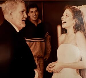 Rachelle Lefevre Instagram - Dad,
Hard to believe it’s been eight years since you left this place. You were gone long before that, slowly taken by a body that no longer answered to you and a mind that travelled you, without consent, further and further away from me. But even after all those years, I still remember you as a giant, bear of a man with a belly laugh that shook the room. You drove eight hours each way to get me to theater school in the summer, and two hours each way every week just to watch me play mediocre soccer. You didn’t know how to say you were proud of me, but I knew because you showed up. You didn’t know how to say “I love you” first, but I knew because of how you hugged me. You didn’t know how to tell me you missed me when I moved away but I knew by the way you answered when I called. Now I can’t tell you now how much I miss you, so I choose to believe you know by the way I remember you. It was never easy for you, you had your own demons you never wanted me to meet, but even with all you battled, I always knew your greatest fight was to be the best dad you could be. Thank you. Your grandchildren are just like you in all the ways you would want them to be and, at my best, I think you’d see yourself in me too. I miss you.
I love you,
Binky ♥️