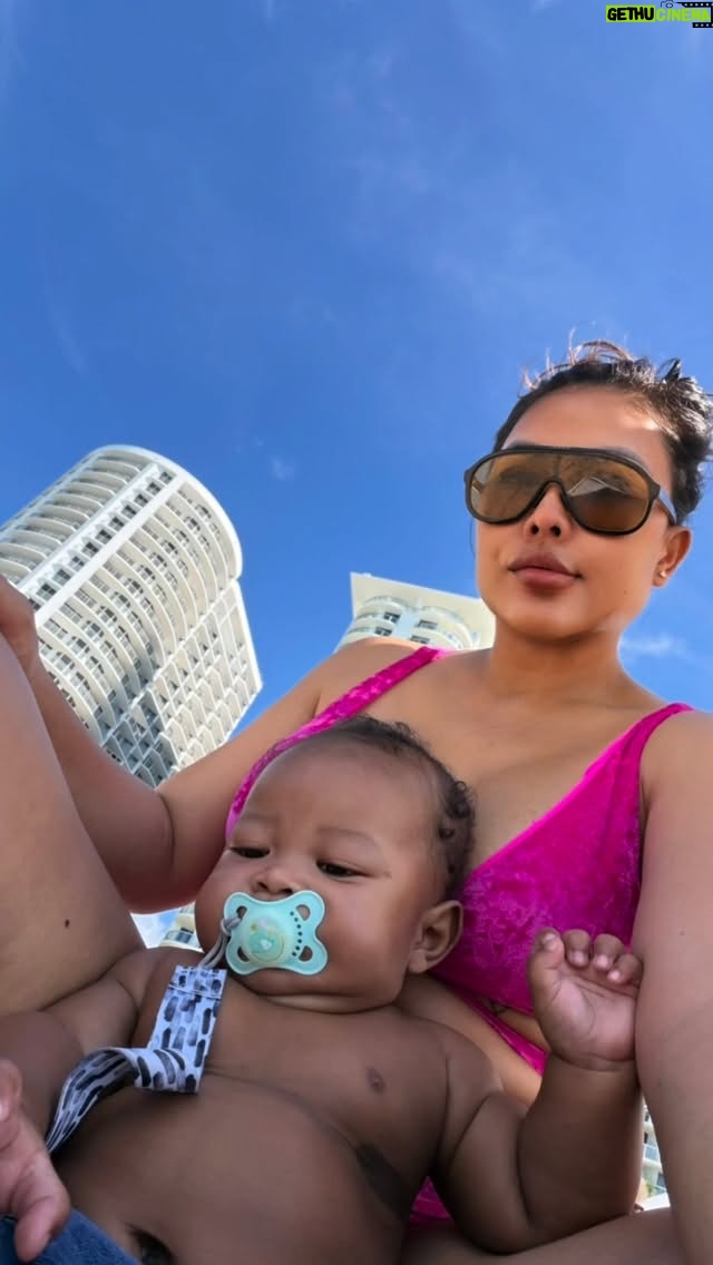 Rada Cheang - 3.6K Likes - Aligning our energy, raising our vibration—mother & son edition. ✨✨✨❤️🌴