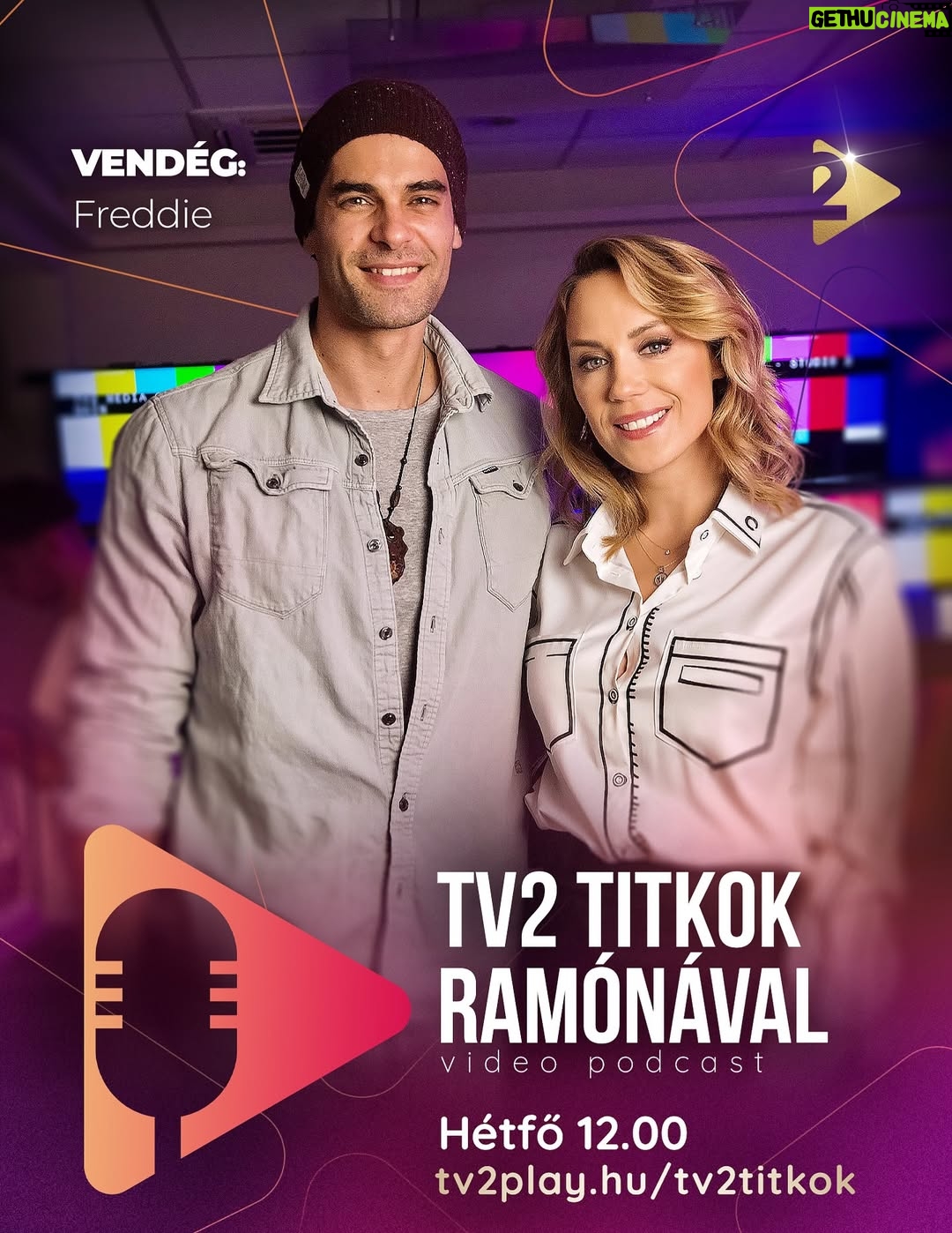 Ramóna Kiss - 333 Likes - Nincs megállás, jön a TV2 Titkok Ramónával negyedik évadának vadonatúj adása, melynek vendége Freddie lesz! 🎙️🎬🎙️🎥 Ne hagyd ki a premiert hétfőn délben a TV2 Playen! 🤩💻 #tv2titkokramonaval #tv2 #tv2play