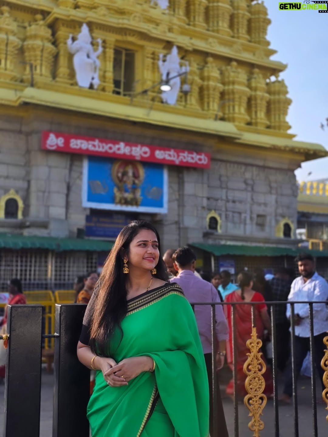 Rashmi Prabhakar - 7.9K Likes - KSIC ಸೀರೆ   My baby's first outing to ದೇವಸ್ಥಾನ  Mysuru's Favorite  ಕಾಫಿ destination  ಕುಟುಂಬ = Bliss