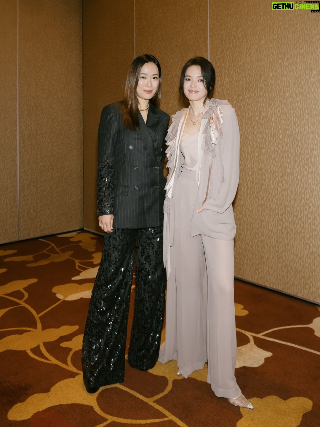 Rebecca Lim - 6.4K Likes - My first time hosting an In Conversation session, and it happened to be with the incredible Shu Qi. You can imagine the nerves! But she was warm and so open in sharing her journey. My biggest takeaway? 
If your heart tells you to take a step, take it. Don’t be afraid 🤍

And truly, it was energising to see so many of you at @sgiffest. Your presence made it even more special. Thank you 🫶🏻