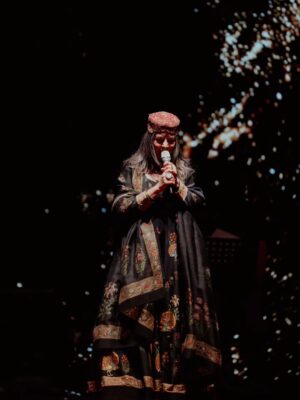 Rekha Bhardwaj Instagram - Live music carries a special joy…
one that becomes even more magical when hearts listen back.
Kolkata, thank you for filling ours and wrapping a winter evening in warmth ✨❤️

Organizer - @rudrakshacommunication

Musicians:
Co-Singer - @sourabhjoshiofficial
Lead Guitar - @mayukhgtr
Bass Guitar - @r_jayant
Electric Guitar - @prabhatraghu
Keyboard - @vishallomjail
Drums -@mukuldongreofficial
Beatboxing, Rap, Djembe - @ashaysharmaa
Violin -@manasviolin
Saxophone - @rajsodhasaxphone
Flute - @ninadbansuri
Tabla - @vinayaknetke

Tech Team 
FOH - @alokpunjani
MOH - @praveen_ayare
Light Engineer - @kevin
Visual Engineer - @ritesh

MUA - @elvisvaaz
Dress - @rohitbalofficial
Jewellery - @astitvaindia

Photographer & DOP - @peppered_yolk

Management
@vishwasxd @prempatil99
@tmtalentmanagement

#tmtalentmanagement #rekhabhardwaj #rekhabhardwajlive