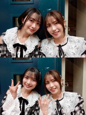 Rie Kitahara Instagram - 🖤🤍
Not yetの新衣装！！！
AKB48といえば衣装の可愛さですが、
まさかまたこんなに可愛い衣装、しかも新しいものを着れるなんて…😍❣️
この1曲のために、本当に贅沢ですよね😭
細部まで見て欲しいよ~本当に可愛いんです！
しかも珍しく長いパンツスタイル👑🧸
めっちゃ『ぽい！』て円陣のときなどにみんなに褒められて嬉しかったです🥹

早替えの関係でこの衣装で4人で撮れなかったのが心残り💔

またこの4人で歌えるとおもわなかったな
本当に最後かもしれないなあと思いつつ
そんな余韻に浸る間もなく優子ちゃんがボケてたので
いつもどおり楽しくできました🥹🥹🥹

最後の写真はこちらも新衣装❤️‍🔥
AKBぽい赤チェック！！！やっぱりかわいい
@osarecompany の衣装は世界一！！！！！！！
オサレの衣装を可愛く着るために頑張ったの🥹💖
これからもずーっとオサレの衣装の大ファンです❤️‍🔥❤️‍🔥❤️‍🔥

@akb48 
 #akb48 #notyet #ノイエ #波乗りかき氷 #22歳
 #akb48は青春ですin武道館