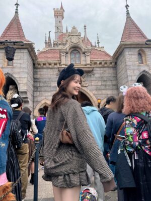 Rinka Kumada Instagram - ミッキーーー🐭🖤👻