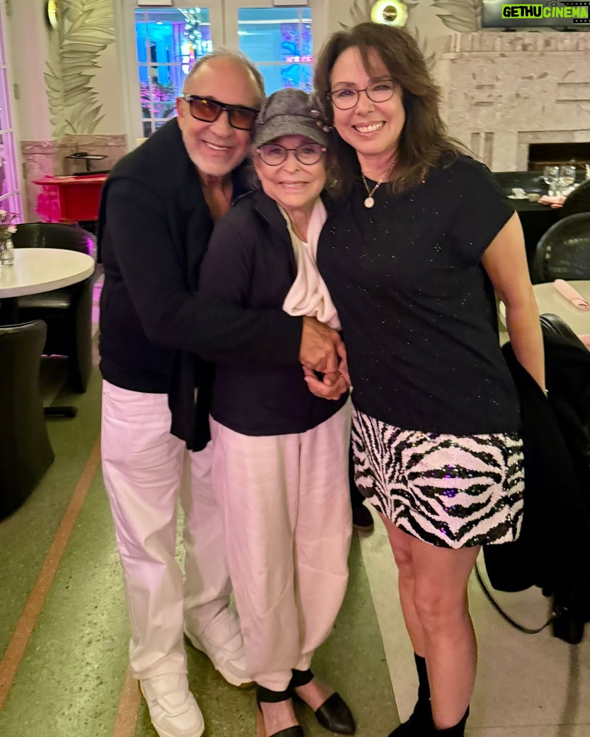 Rita Moreno - 14.9K Likes - Out with some of my favorite people in Miami Beach on the newly minted Gloria Estefan Way (South 13th and Ocean Drive -  go see it for yourself!)
 
Felicidades Gloria and Emilio!
