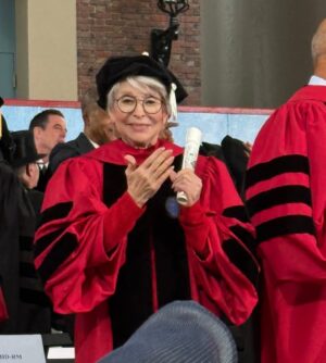 Rita Moreno Instagram - Little Rosita from Puerto Rico just received a doctorate from Harvard University. 

The sky's the limit y'all.