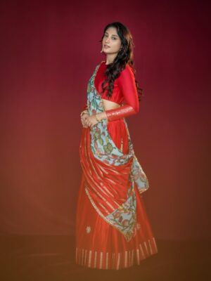 Ritika Nayak Instagram - Happy Diwali To All My Phuljhadi’s and Patakha’s✨🪔💫
.

Outfit:- @aamrabylavanya
Acessories:- @jewelrybykiara
Stylist:- @shefalideora 
style team @harshini_naidu_m
Pictures:- @pramodcaptures
Hair by @siddhumakeovers
Makeup @praveenmakeupartist1683