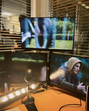 Rose Ayling-Ellis Instagram - Everything displayed on the screen is the result of a dedicated team working tirelessly around the clock, often without recognition β€οΈ
Code of Silence was the most fun Iβve had on a job, and Iβm proud to share the screen with the loveliest bunch of castmates β€οΈ @kieronmoore @its_fifi_garfield @rolf_dc @nathan_laryea @dedun.o