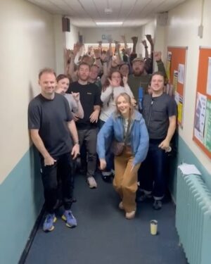 Rose Ayling-Ellis Instagram - Everything displayed on the screen is the result of a dedicated team working tirelessly around the clock, often without recognition β€οΈ
Code of Silence was the most fun Iβve had on a job, and Iβm proud to share the screen with the loveliest bunch of castmates β€οΈ @kieronmoore @its_fifi_garfield @rolf_dc @nathan_laryea @dedun.o