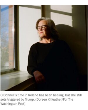 Rosie O'Donnell Instagram - https://www.washingtonpost.com/style/2025/12/06/rosie-odonnell-trump-ireland-exile/