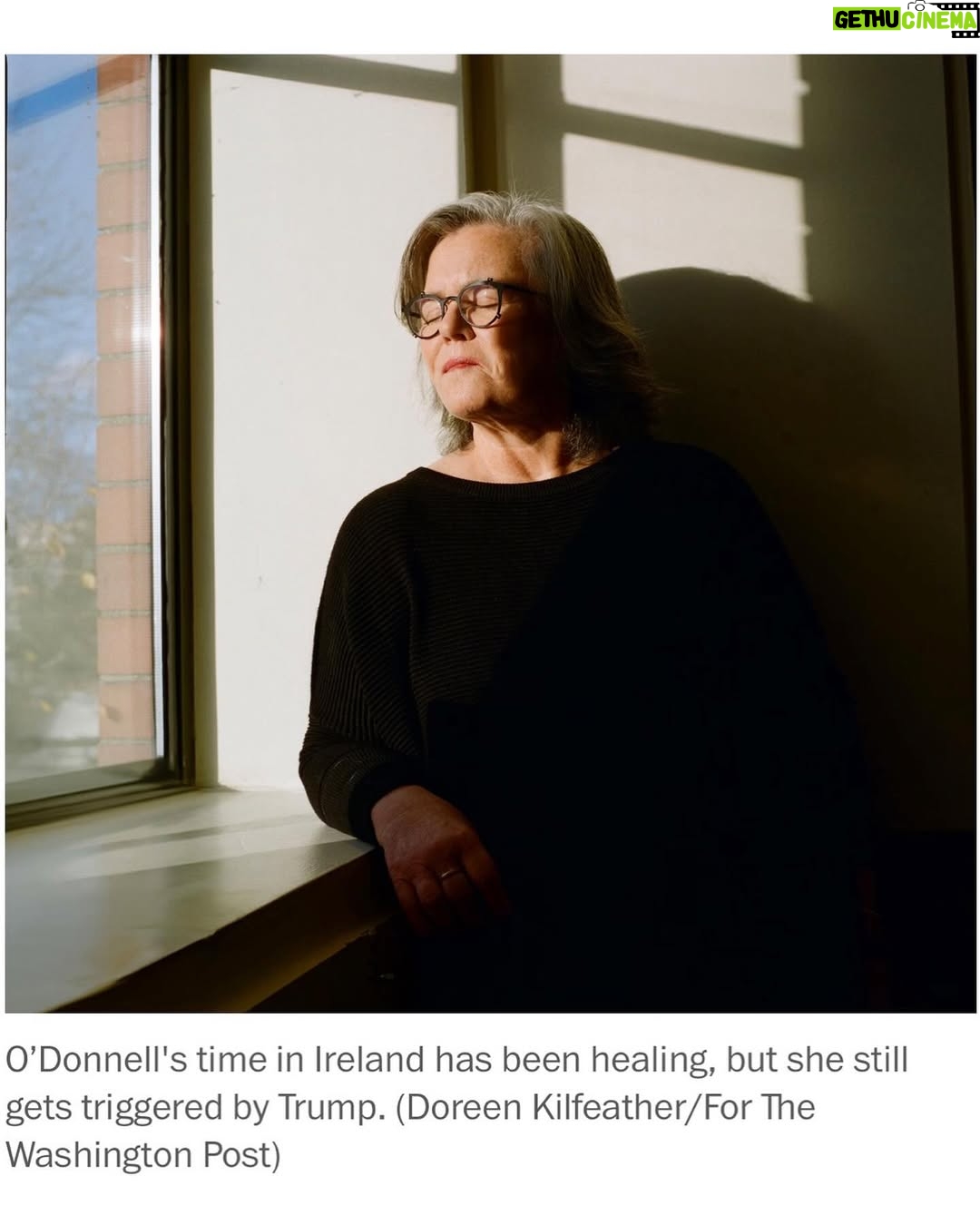 Rosie O'Donnell - 12.4K Likes - https://www.washingtonpost.com/style/2025/12/06/rosie-odonnell-trump-ireland-exile/