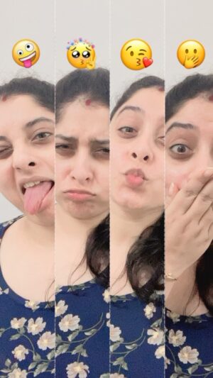 Rudrita Chatterjee Instagram - Emoji Challenge 
#photopuzzle #emojichallenge #reels #reelitfeelit #reelsinstagram