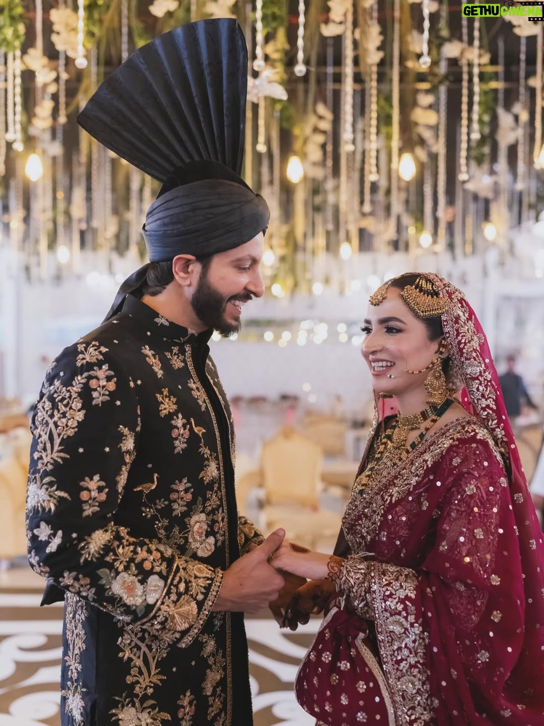 Saba Faisal - 39.7K Likes - Happy 2nd anniversary @arslan_faisal 
Blessed that Allah made you my partner Alhumdulillah! Lucky to have you as my partner and for having Huzaifa the Apple to our eyes ❤️ May Allah always bless you with health and afiyat in every part of your life ameen! 
Love you forever ❤️