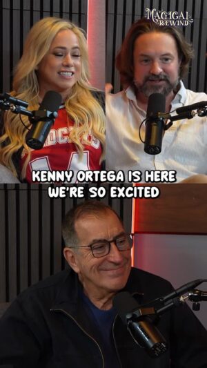 Sabrina Bryan Instagram - The legend Kenny Ortega is here and it’s safe to say everyone in the room was geeking out. Listen to the full interview now on #magicalrewind wherever you get your podcasts. 

#kennyortega #highschoolmusical #descendants #hocuspocus #cheetahgirls