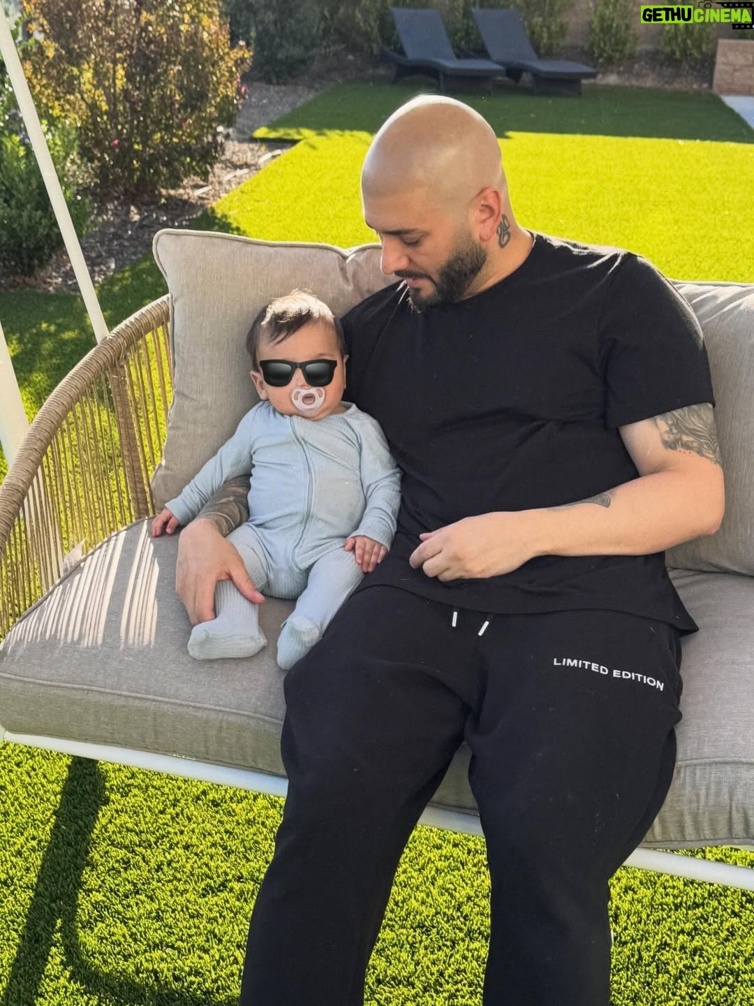Sahar Golestani - 7.5K Likes - Happy Birthday @massari ♥️. You truly are the best husband a girl could ask for. I’ve watched you become a father and I feel so blessed that little Malek will grow up with you as his role model. 45 has never looked better 🤩🤩🤩🤩