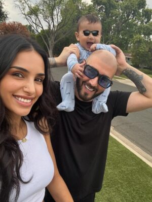 Sahar Golestani Instagram - Happy Birthday @massari ♥️. You truly are the best husband a girl could ask for. I’ve watched you become a father and I feel so blessed that little Malek will grow up with you as his role model. 45 has never looked better 🤩🤩🤩🤩
