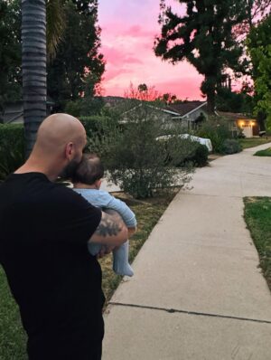 Sahar Golestani Instagram - Happy Birthday @massari ♥️. You truly are the best husband a girl could ask for. I’ve watched you become a father and I feel so blessed that little Malek will grow up with you as his role model. 45 has never looked better 🤩🤩🤩🤩