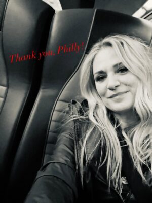Samantha Smith Instagram - Thank you Philadelphia, we rocked it together! And as always, thank you @creationent, for giving us all a place to play. See you soon in Nashville!