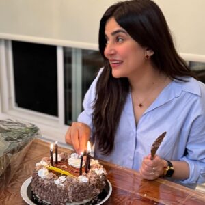 Sanam Baloch Instagram - Happy 16th birthday to my first nephew — my forever favorite boy 💙
Watching you grow has been such a joy and I’m so proud of the person you’re becoming! Posting my cake-cutting pictures pretending it’s yours 🎂😂