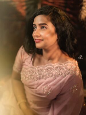 Sangeetha sai Instagram - A smile is the beautiful curve in a women's body..
Keep smiling 😊

Mua @niramakeupartistry 
Camera @sunilsunil.official, @yo_c_studioz