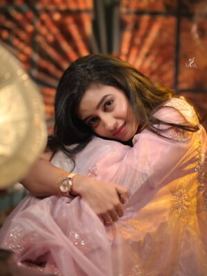 Sangeetha sai Instagram - A smile is the beautiful curve in a women's body..
Keep smiling 😊

Mua @niramakeupartistry 
Camera @sunilsunil.official, @yo_c_studioz