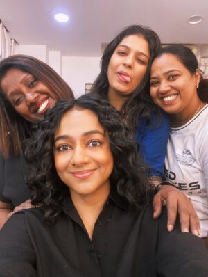 Santhy Balachandran Instagram - The photographs that didn’t make the cover, and the mini army that glammed me up 💃🏻✨

Extra love to Priyanka & Nimmy Chechi for customising the dress ❤️ And squishes for Femy Chechi & Banana for easing me outside my comfort zone with make up & hair ❤️

@vanithamagazine 

Photography: @sreekanth_kalarickal
Styling: @stylestoriesbypriyanka
Costume: @chariskairos_
Hair & Make Up: @femy_antony__ & @aswin__ixh 
Text: @vrjyothish 
Colour Grading: @michaelaerathedathu
BTS & Edit: @anoop_ashokan_art
Art: @shibumaradu