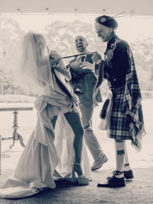 Saoirse-Monica Jackson Instagram - Happy 5 year Anniversary @denissulta . I love you with all my heart , My Dancing partner for life . I am so lucky to know you & buzzing to be you’re Wife. You’re my everything. Love Mrs Barbour x