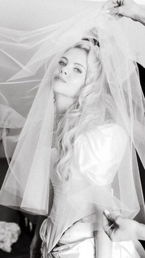 Saoirse-Monica Jackson Instagram - To all our loved ones, you are everything 💜x

Planning: Tara Fay Events @tarafayevents
Photographer: Story of Eve @storyofeve
Video: Muse of Marquise @museofmarquise
Stylist: Katie Bryce @kkittybb
Hair: Timothy David @bytimothydavid
Makeup: Robyn Wheeler @m_robyn_w 
Male Grooming: @hausofchrismetamorph
Ceremony Music: Biird @biirdofficial & @lisacanny
Pre-dinner Drinks Reception Music: Bird @birdofficial & @lisacanny
Band: Superfly Covers @superflyeventband
DJ: Steven Simpson @dateline_music Florist: The Garden @shopthegarden
Venue: Dromaquinna Manor @dromaquinnamanorofficial
Lighting: Gorilla Design @gorilla_design_ltd
Wedding Cake: Broken Spoon Cakes @brokenspooncakes
Favors: Muff Liquor Co @muffliquorco
Groom’s Suit: MacGregor MacDuff @macgregorandmacduff
Drinks Reception Drinks: Guinness @guinness_ireland
Entertainment: Jimi The Kween @jimithekween
Day one look ~
Dress @veronabridalni
Shoes @christianlouboutin
Earrings @mrselfportrait
Bag @itsrooper
Wedding Day looks ~
Bridal Party Pyjamas @daily_sleeper 
Brides underwear @saintedsisters
Brides morning jewellery @lovenesslee
Bridesmaids Dresses @ratandboa
Bridesmaids Jewellery @fadathelabel_
Bridal Dress & Veil @anniesibiza
Brides wedding jewellery @eilyoconnelljewellery
Kneehigh boots @nakedwolfe
Day three looks ~
Tracksuit & Trainers custom @weegirl_
Suit @sandyliang
Shoes @charlesandkeithofficial
Jewellery @missomalondon
Bag @cliopeppiatt