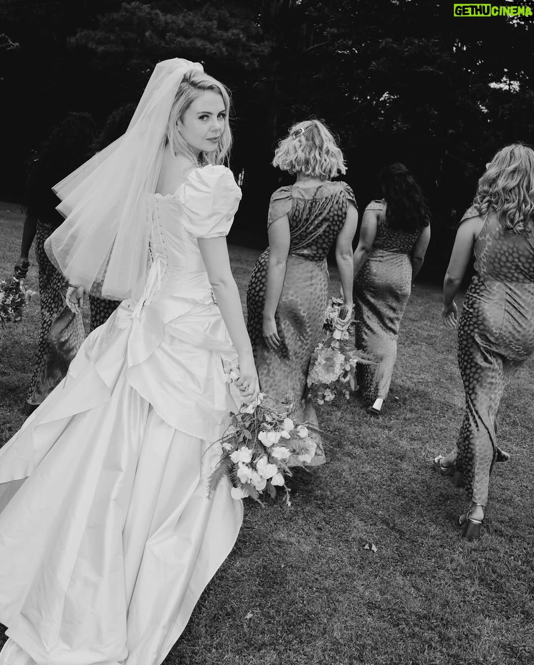 Saoirse-Monica Jackson - 205.5K Likes - To infinity and beyond 💫💜

Planning: Tara Fay Events @tarafayevents
Photographer: Story of Eve @storyofeve
Video: Muse of Marquise @museofmarquise
Stylist: Katie Bryce @kkittybb
Hair: Timothy David @bytimothydavid
Makeup: Robyn Wheeler @m_robyn_w
Ceremony Music: Biird @biirdofficial & @lisacanny
Pre-dinner Drinks Reception Music: Biird @biirdofficial & @lisacanny
Band: Superfly Covers @superflyeventband
DJ: Steven Simpson @dateline_music
Florist: The Garden @shopthegarden
Venue: Dromaquinna Manor @dromaquinnamanorofficial
Lighting: Gorilla Design @gorilla_design_ltd
Wedding Cake: Broken Spoon Cakes @brokenspooncakes
Favors: Muff Liquor Co @muffliquorco
Groom’s Suit: MacGregor MacDuff @macgregorandmacduff
Drinks Reception Drinks: Guinness @guinness_ireland
Entertainment: Jimi The Kween @jimithekween
Dress: Verons Bridal @veronabridalni
Shoes: Christian Louboutin @christianlouboutin
Bridal Party Pyjamas: Daily Sleeper @daily_sleeper
Bride’s Underwear: Sainted Sisters @saintedsisters
Bridesmaids Dresses: Rat & Boa @ratandboa
Bridesmaids Jewellery: Custom Fada Jewellery @fadajewellery
Bridal Dress & Veil: Custom Annie’s Ibiza @anniesibiza
Bag: Clio Peppiat @cliopeppiatt
Jewellery: Custom Eily O’Connell @eilyoconnelljewellery
Tracksuit & Trainers for Morning: Custom Wee Girl @weegirl_
Afternoon Suit: Sandy Liang @sandyliang
Jewellery: Loveness Lee @lovenesslee
Biird Stylist: Dani Behan @danibehan