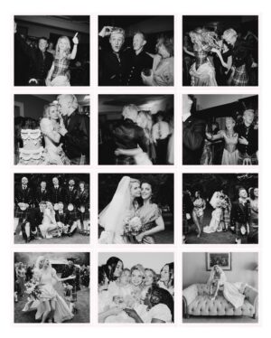 Saoirse-Monica Jackson Instagram - To infinity and beyond 💫💜

Planning: Tara Fay Events @tarafayevents
Photographer: Story of Eve @storyofeve
Video: Muse of Marquise @museofmarquise
Stylist: Katie Bryce @kkittybb
Hair: Timothy David @bytimothydavid
Makeup: Robyn Wheeler @m_robyn_w
Ceremony Music: Biird @biirdofficial & @lisacanny
Pre-dinner Drinks Reception Music: Biird @biirdofficial & @lisacanny
Band: Superfly Covers @superflyeventband
DJ: Steven Simpson @dateline_music
Florist: The Garden @shopthegarden
Venue: Dromaquinna Manor @dromaquinnamanorofficial
Lighting: Gorilla Design @gorilla_design_ltd
Wedding Cake: Broken Spoon Cakes @brokenspooncakes
Favors: Muff Liquor Co @muffliquorco
Groom’s Suit: MacGregor MacDuff @macgregorandmacduff
Drinks Reception Drinks: Guinness @guinness_ireland
Entertainment: Jimi The Kween @jimithekween
Dress: Verons Bridal @veronabridalni
Shoes: Christian Louboutin @christianlouboutin
Bridal Party Pyjamas: Daily Sleeper @daily_sleeper
Bride’s Underwear: Sainted Sisters @saintedsisters
Bridesmaids Dresses: Rat & Boa @ratandboa
Bridesmaids Jewellery: Custom Fada Jewellery @fadajewellery
Bridal Dress & Veil: Custom Annie’s Ibiza @anniesibiza
Bag: Clio Peppiat @cliopeppiatt
Jewellery: Custom Eily O’Connell @eilyoconnelljewellery
Tracksuit & Trainers for Morning: Custom Wee Girl @weegirl_
Afternoon Suit: Sandy Liang @sandyliang
Jewellery: Loveness Lee @lovenesslee
Biird Stylist: Dani Behan @danibehan