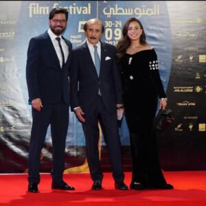 Sara Lalama Instagram - Red carpet from @annabafilmfestival.algeria 
Thank you my best team for makeup and hair @malek_bk_beauty_house 
Thank you my designer @chaouki.touazi 
thank you Annaba🤍