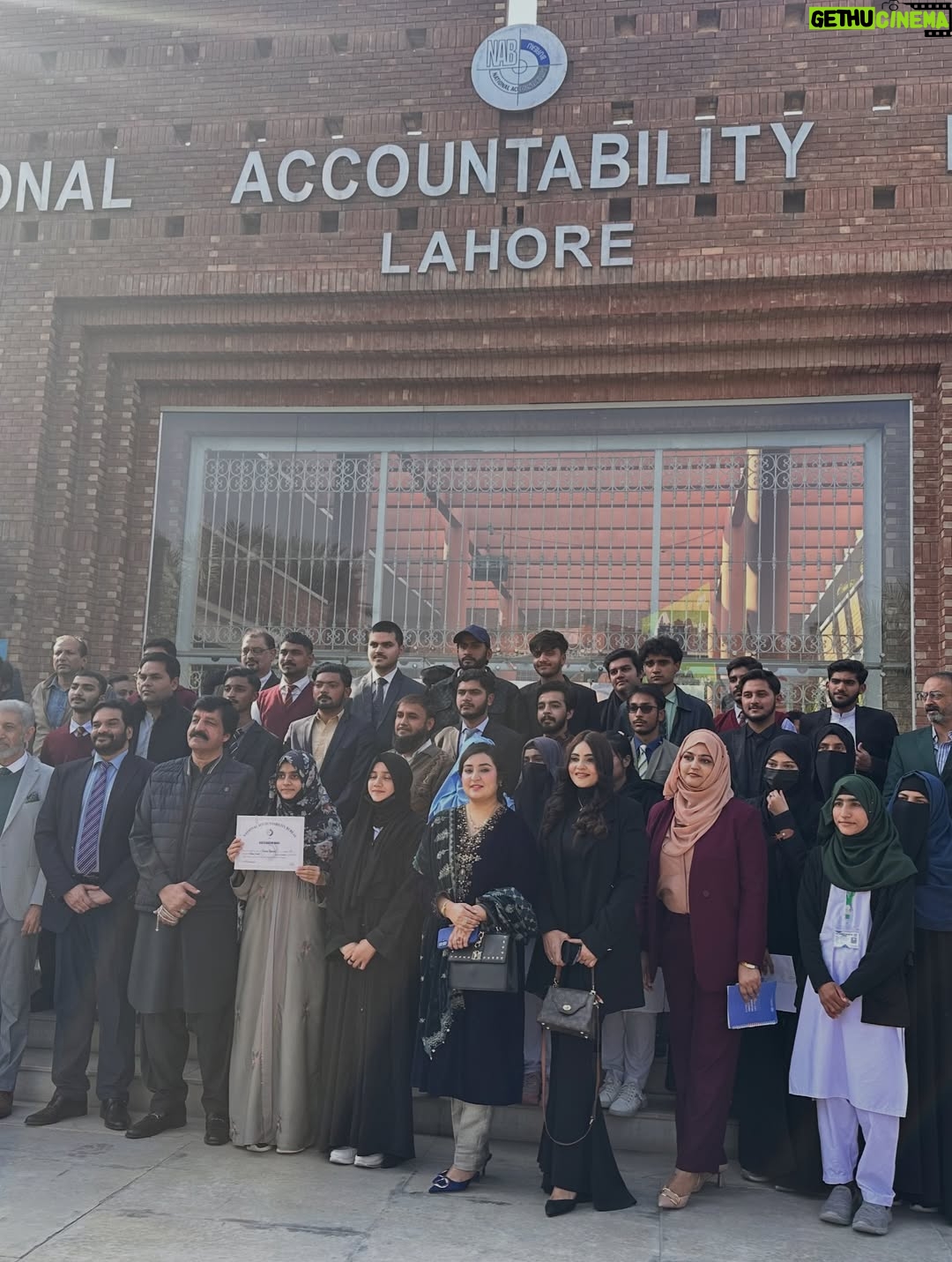 Sara Raza Khan - 475 Likes - GUEST OF HONOUR at National Accountability Bureau “NAB🇵🇰” along with Governor Punjab ,DG NAB , Former Director Generals and Respected Dignitaries ,Celebrated Anti Corruption Day engaging  Youth Against Corruption Special Price distribution Ceremony! It was indeed an Honour To be a part of such Important and Formal Event! #sararazakhan