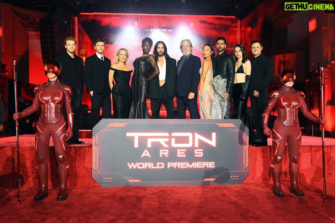 Sarah Desjardins - 28.5K Likes - TRON: Ares is out now in @imax !!!

incredible experience being a small piece of this gorgeous spectacle! @joachimronning & the entire team killed it. 

I need to shoutout @clarkandpagecasting for being in my corner on many life changing occasions. Gratitude doesn’t even cover it. 

It’s time to enter the grid once again!