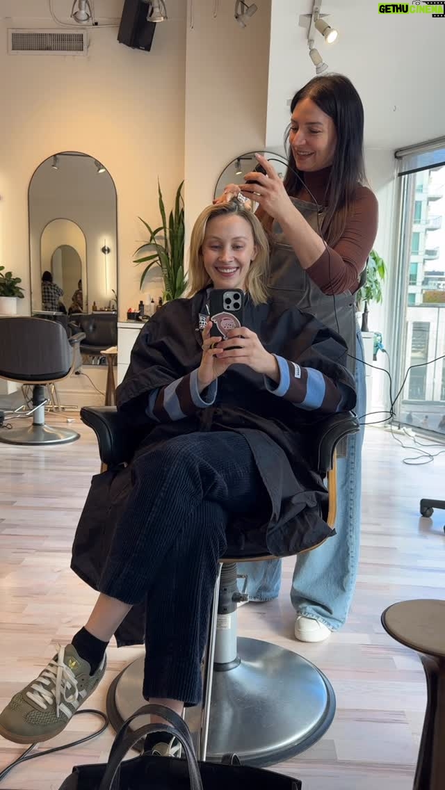 Sarah Gadon - 1.4K Likes - Tried the Milbon Head Spa Treatment @lambsalonto and honestly… It was the reset I didn’t know I needed. I will definitely be doing this all winter long.